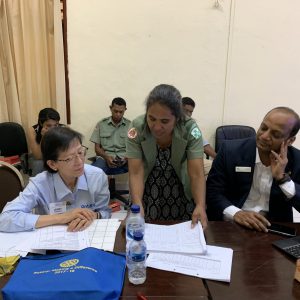 Meeting with Manager Maria Mota, National Malaria Program, Timor Leste